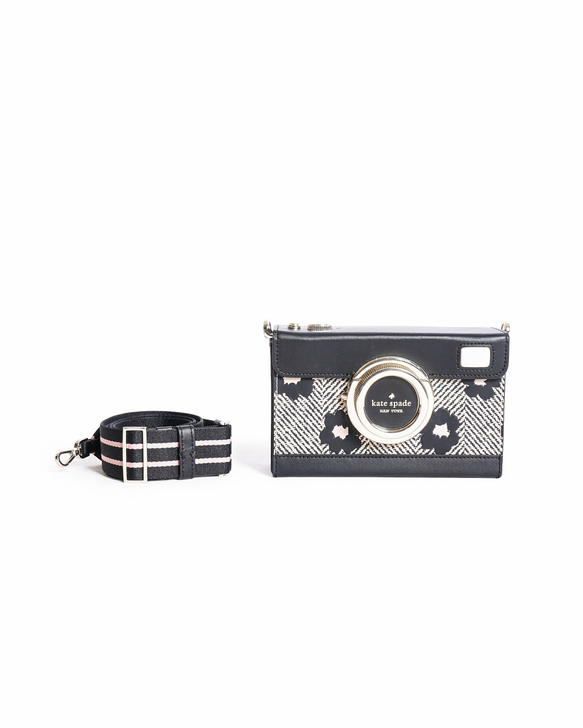 Kate Spade 
Snap Camera Crossbody In Herrington Bone
