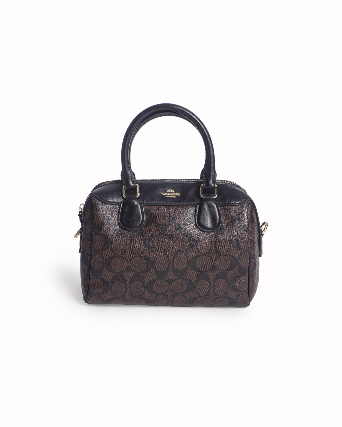 Coach Mini Bennett Satchel In Signature Canvas