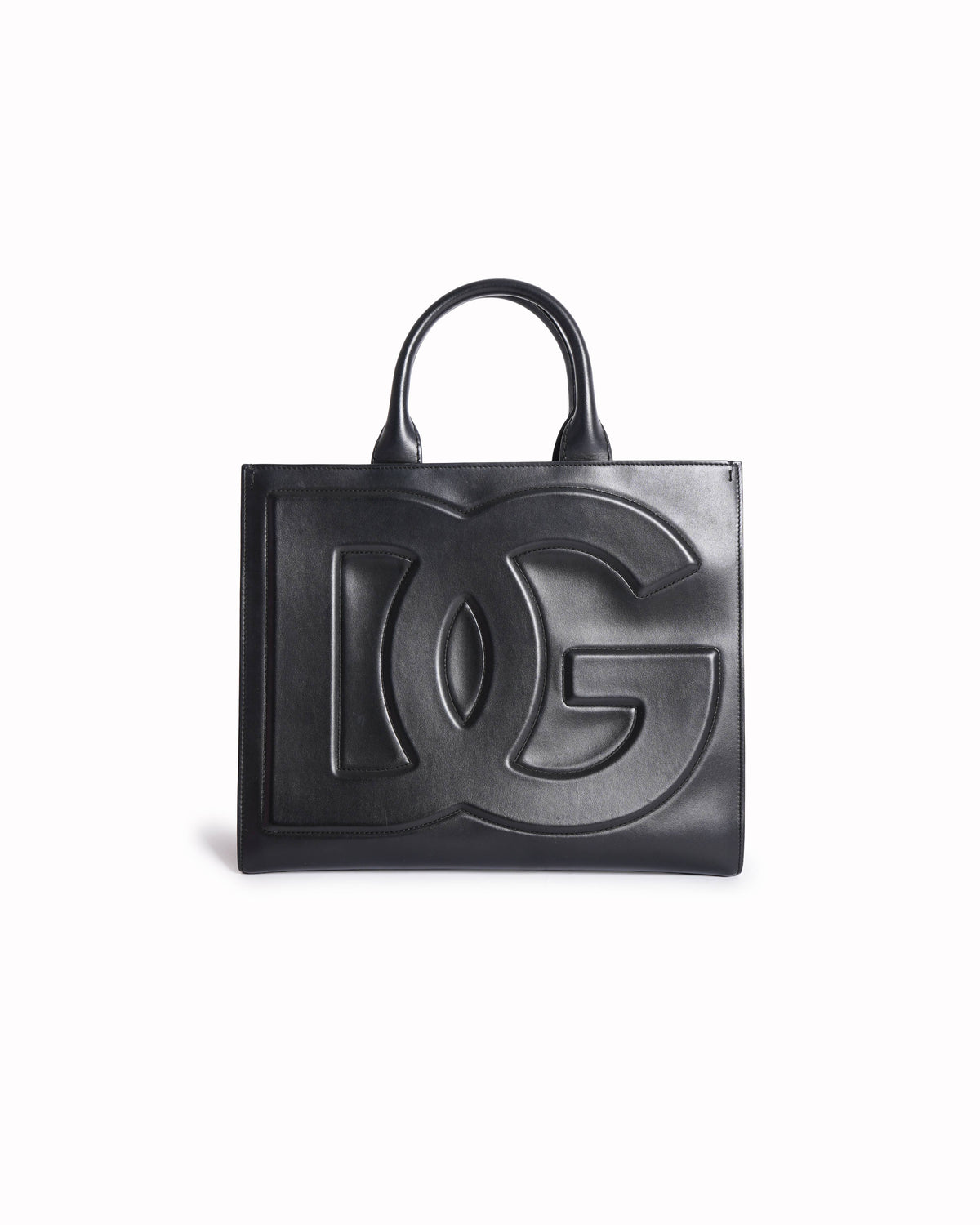 New Dolce & Gabbana Beatrice Leather Tote Bag