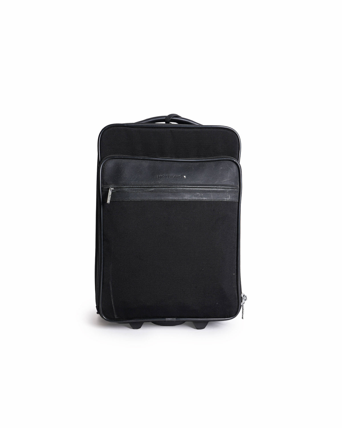 Montblanc Black Fabric/Leather Night Flight Trolley