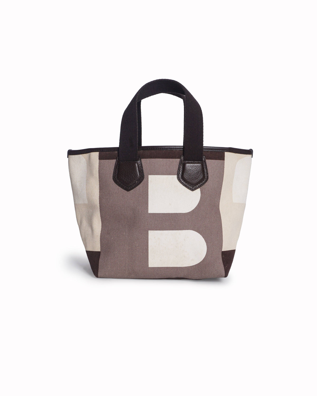Bally Canvas Color-Block Tote Bag