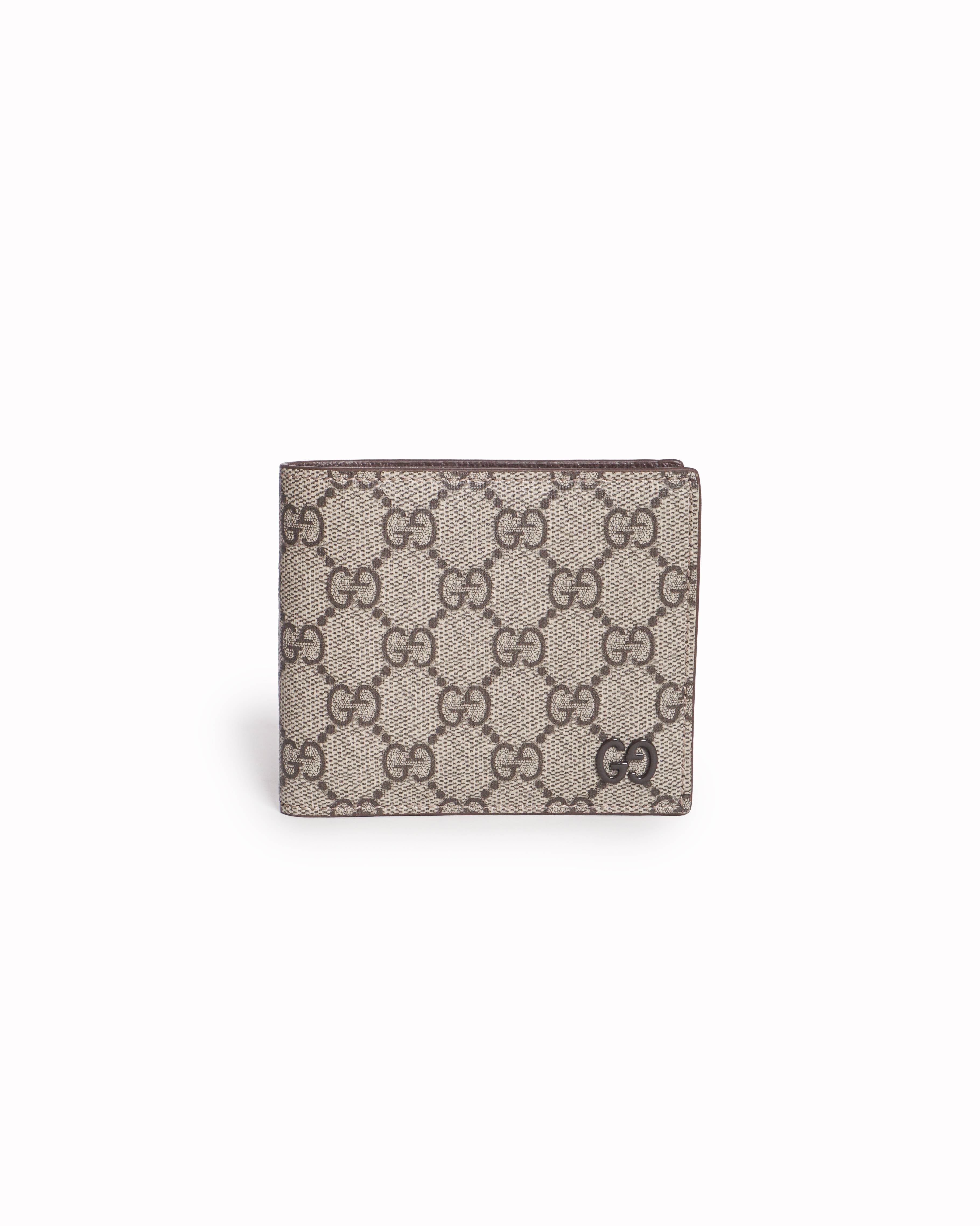 Gucci GG Supreme Canvas Bi-Fold Men's Wallet