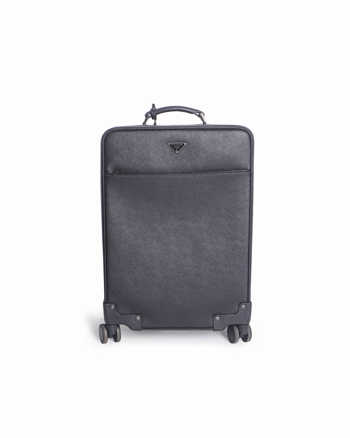 Prada Saffiano Leather Trolley Suitcase