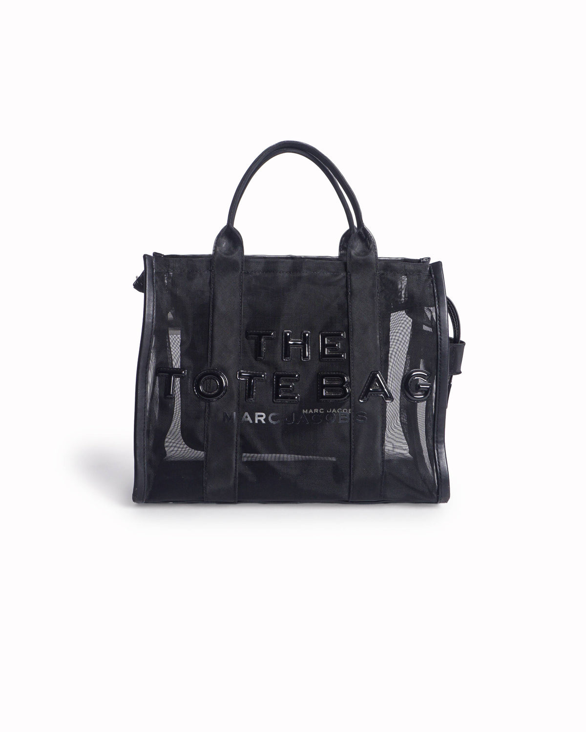Marc Jacobs Black The Medium Mesh Tote Bag