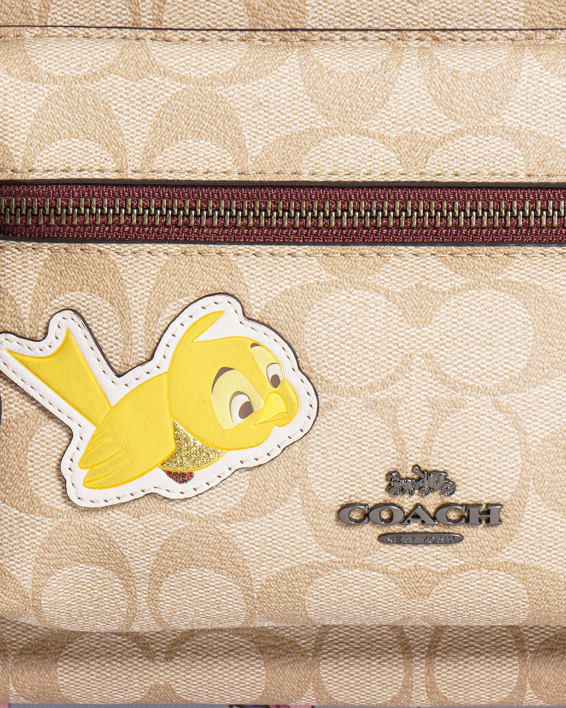 Coach x Disney Monogram Canvas Backpack