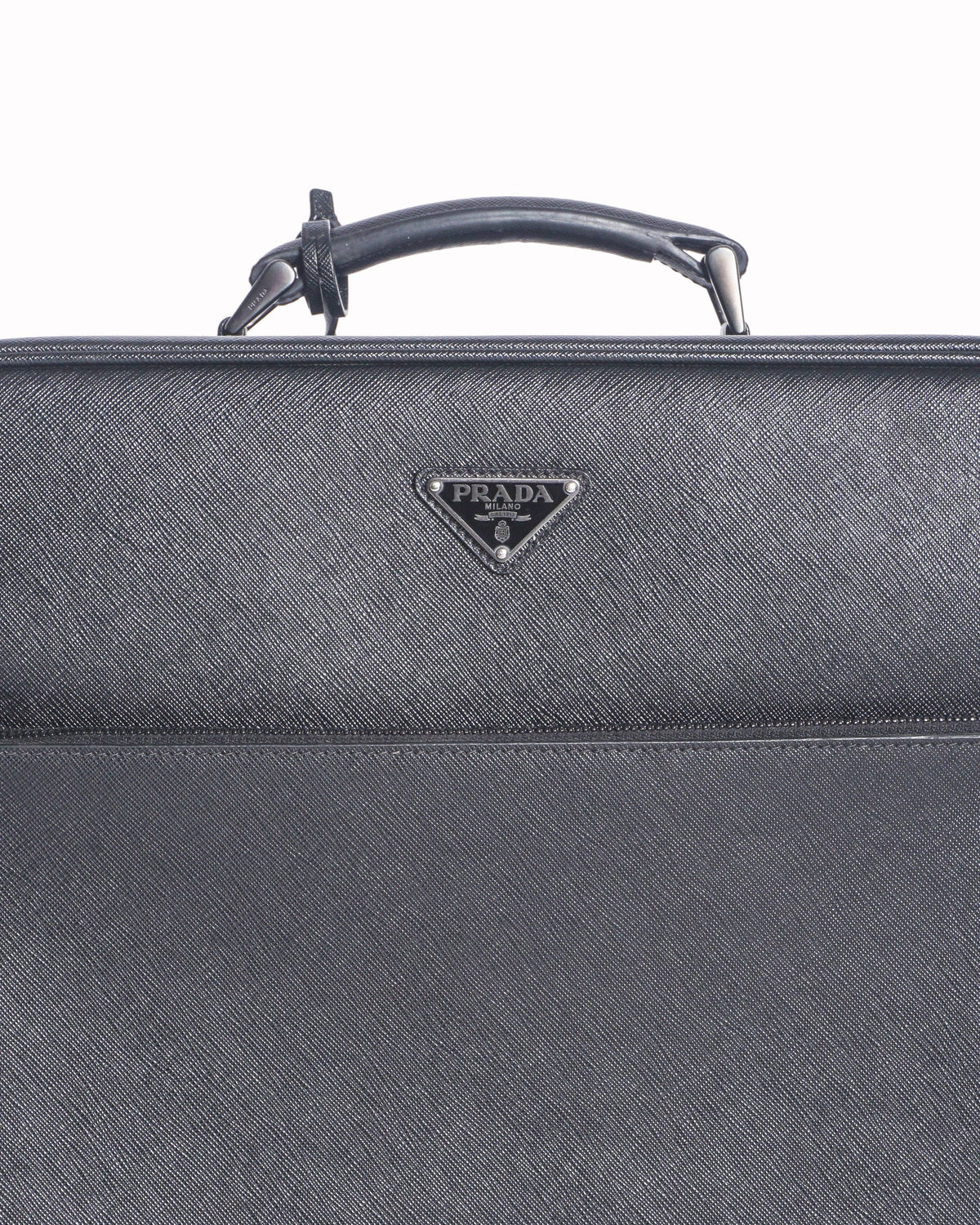 Prada Saffiano Leather Trolley Suitcase