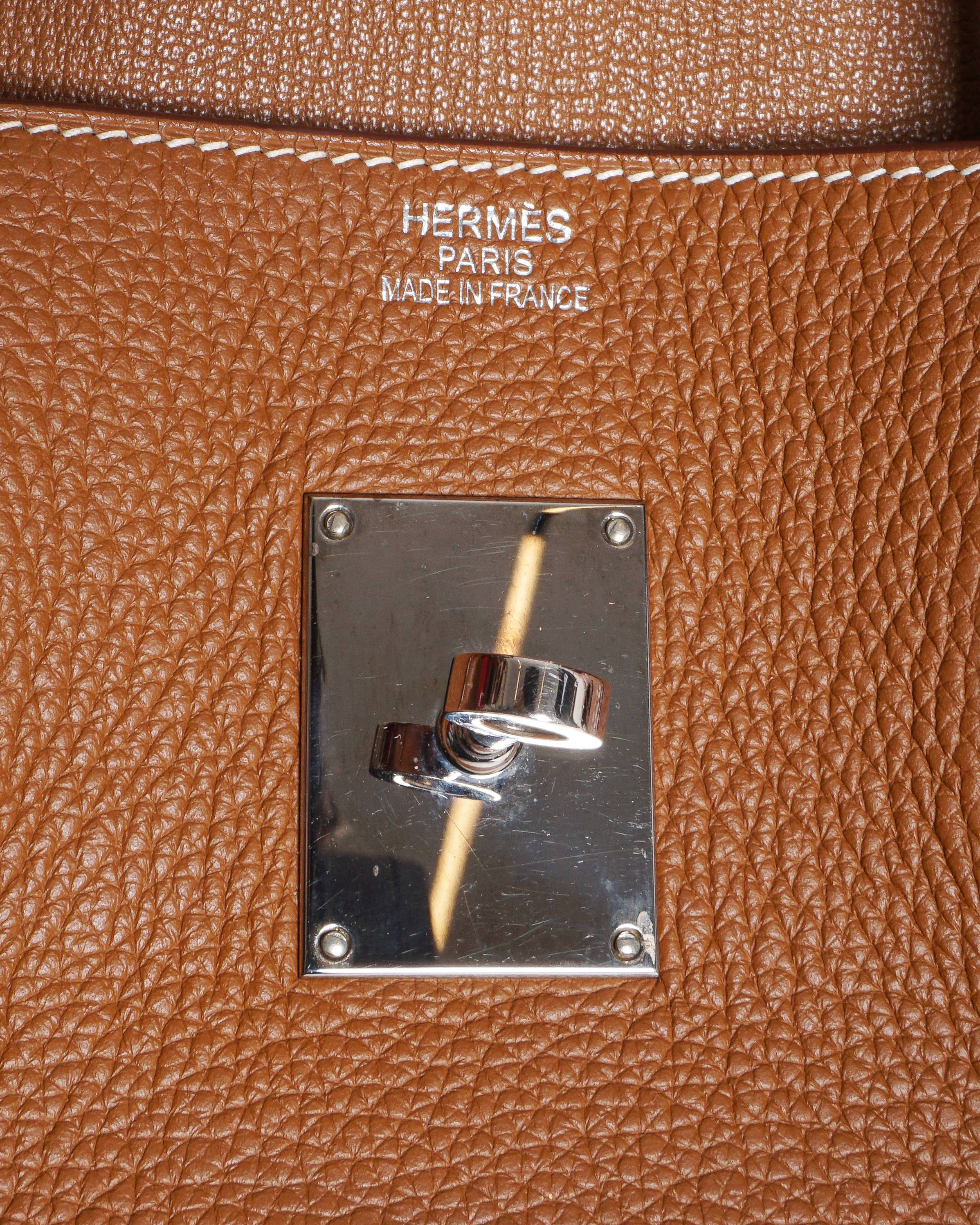 Hermès Clemence JPG Shoulder Birkin 42