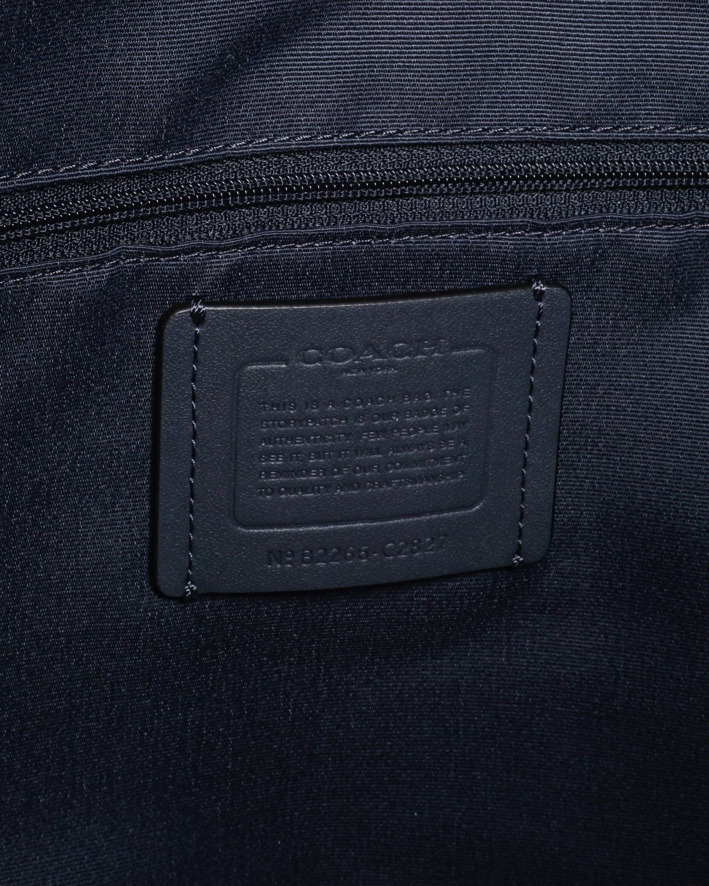 Coach Dempsey 40 Tote In Signature Denim Canvas