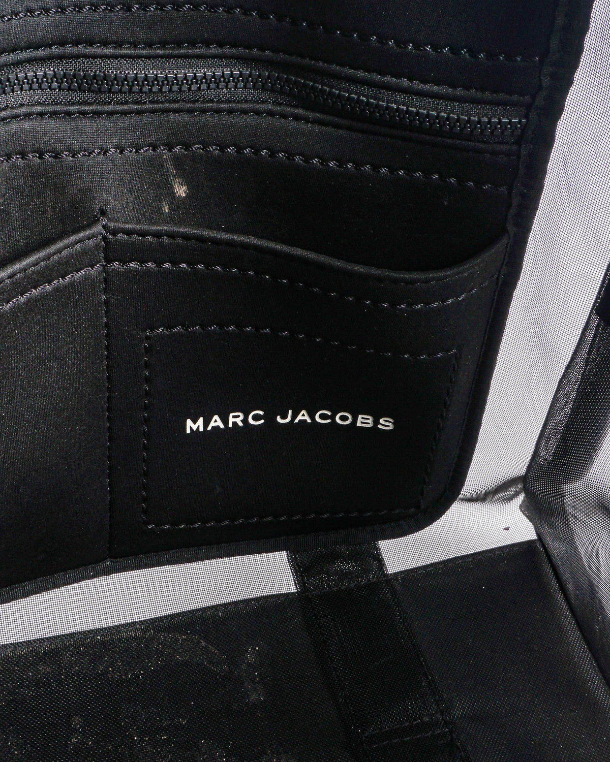 Marc Jacobs Black The Medium Mesh Tote Bag