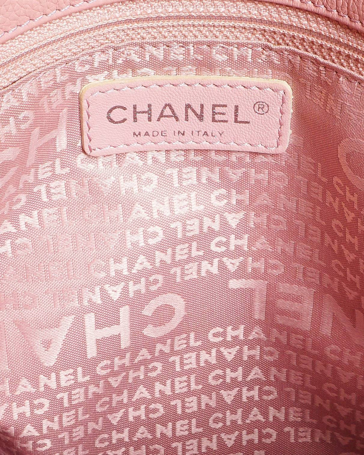 Chanel Pink Caviar Leather Executive Cerf Tote Bag