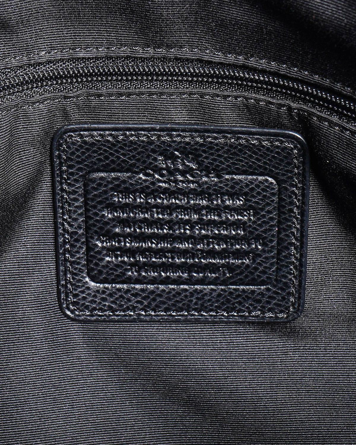 Coach Black Crossgrain Leather Sierra Satchel Bag