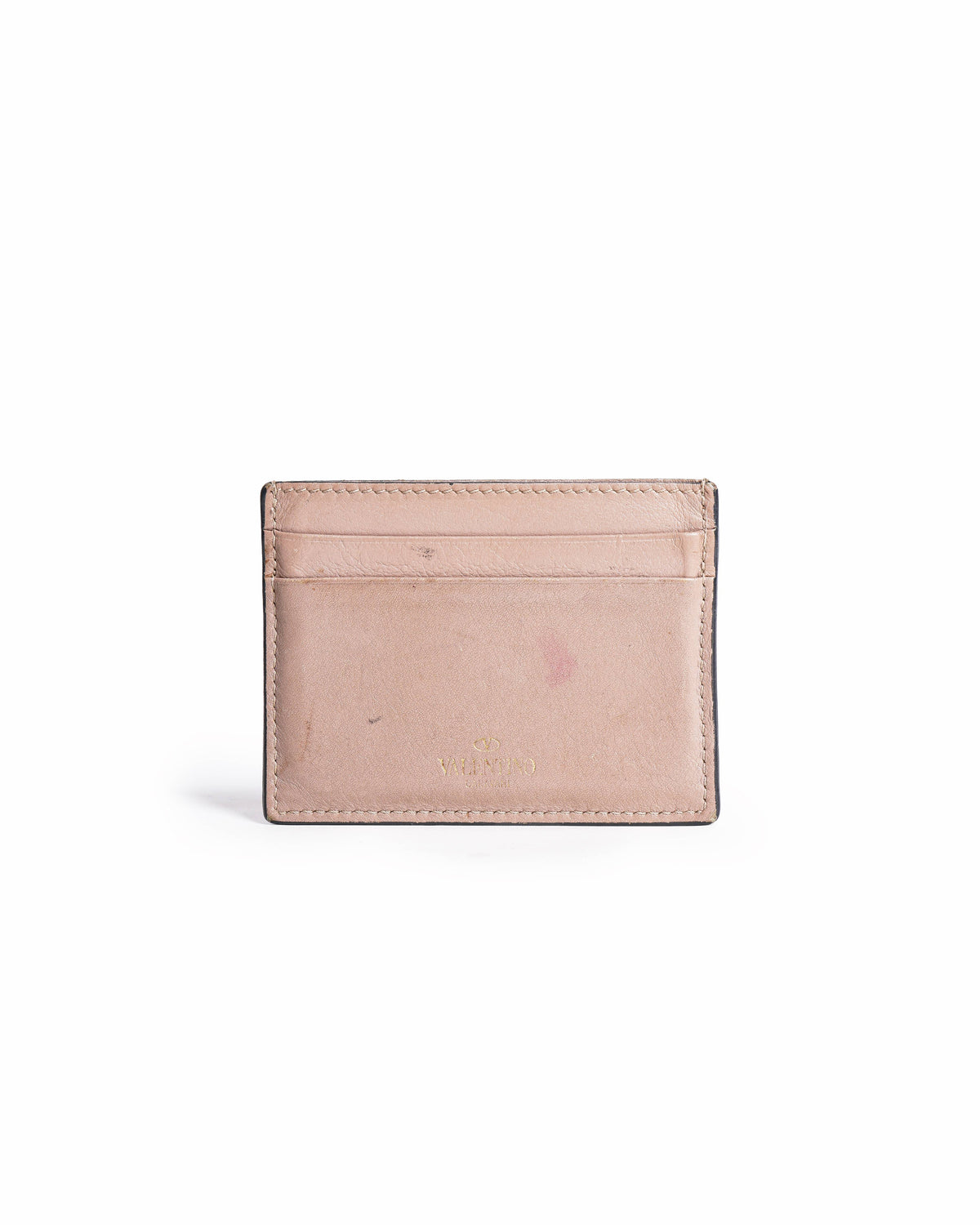 Valentino Garavani Leather Rockstud Cardholder