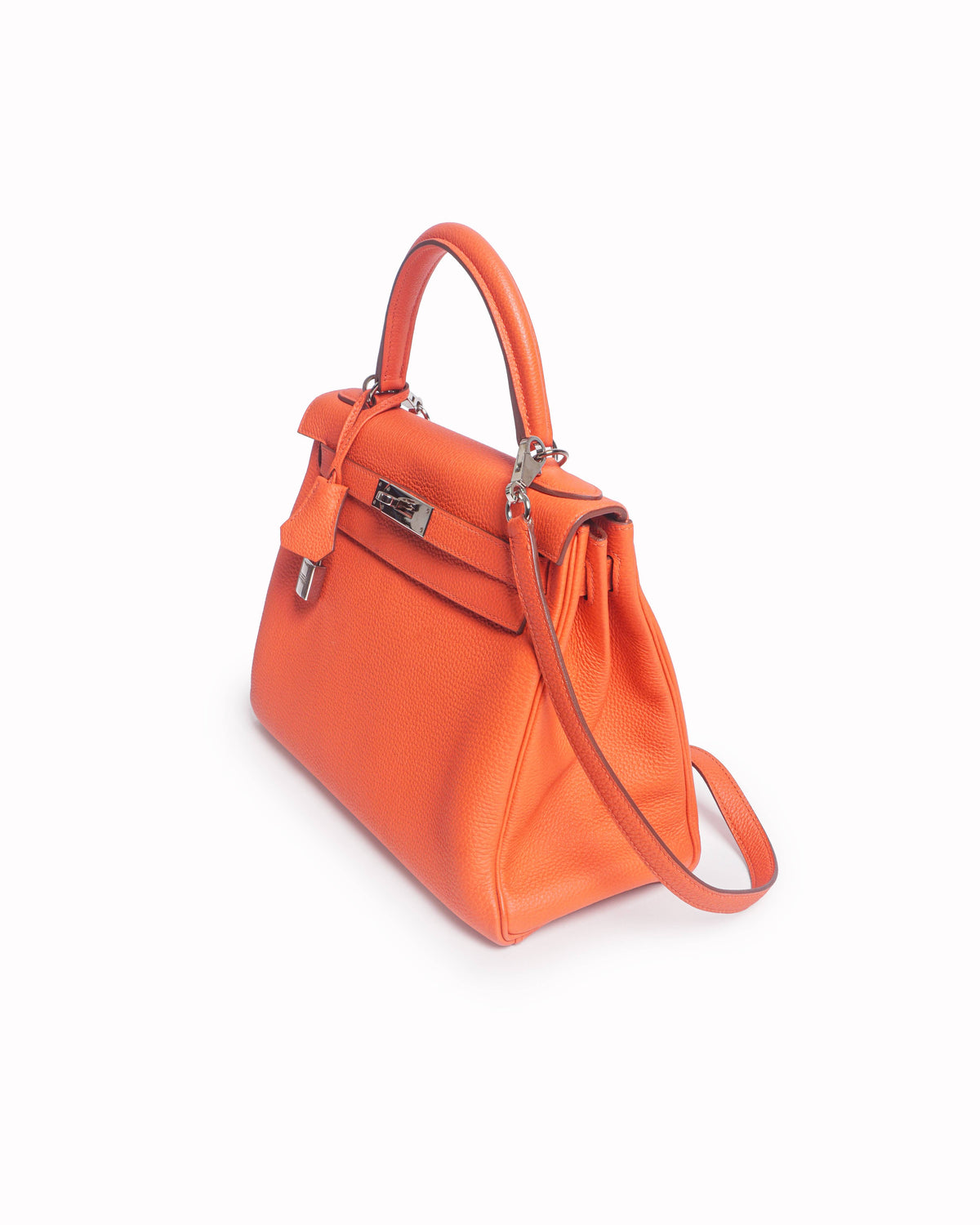 Hermès Kelly 25 Retourne Togo Leather with Palladium Hardware
