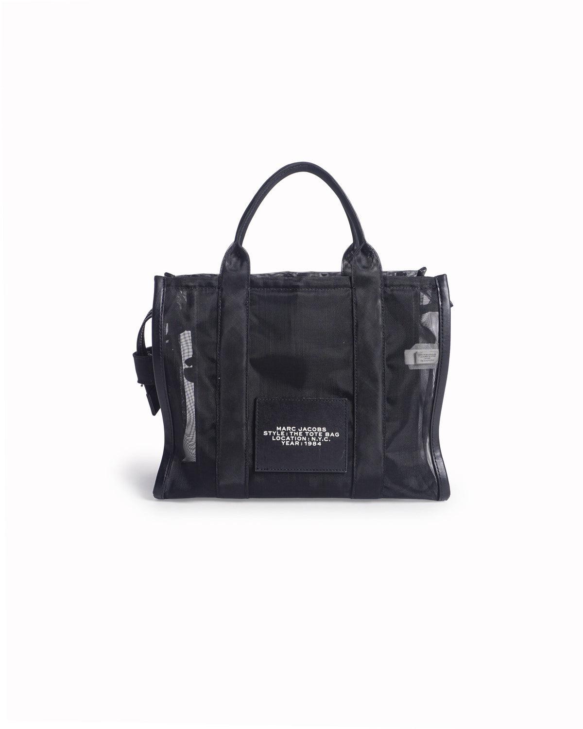 Marc Jacobs Black The Medium Mesh Tote Bag