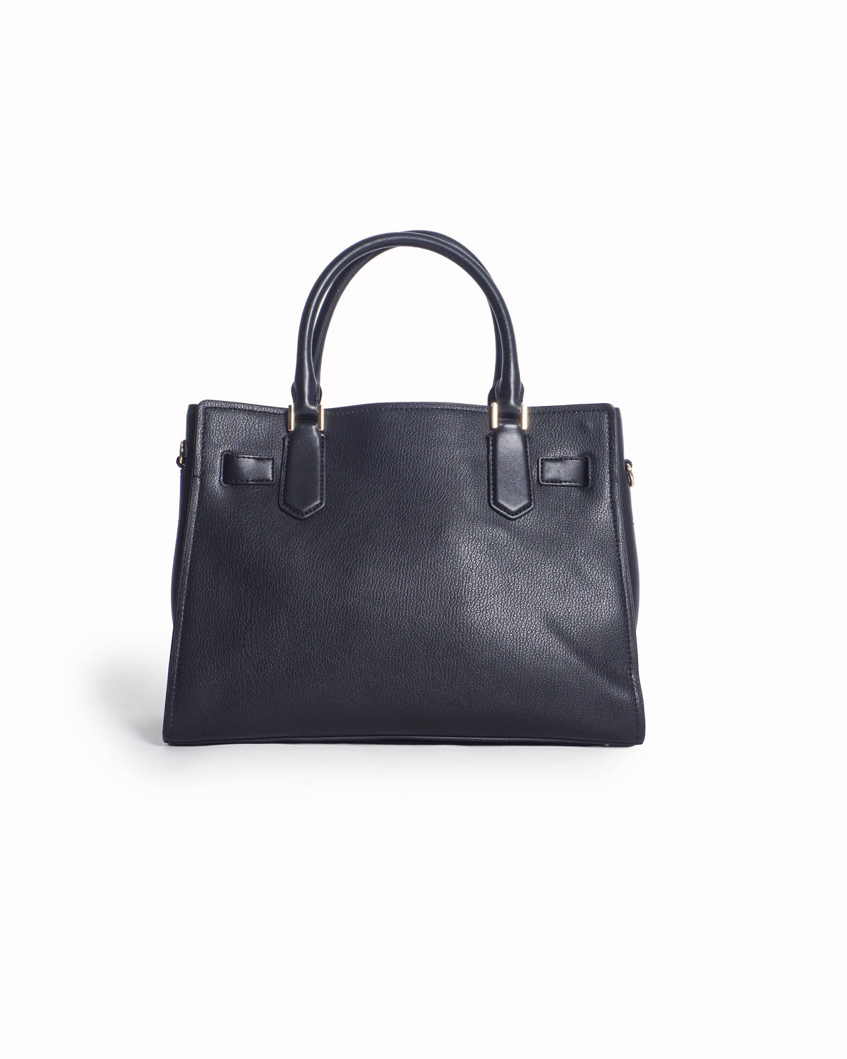 Michael Kors Black Leather Hamilton Moderne Large Satchel