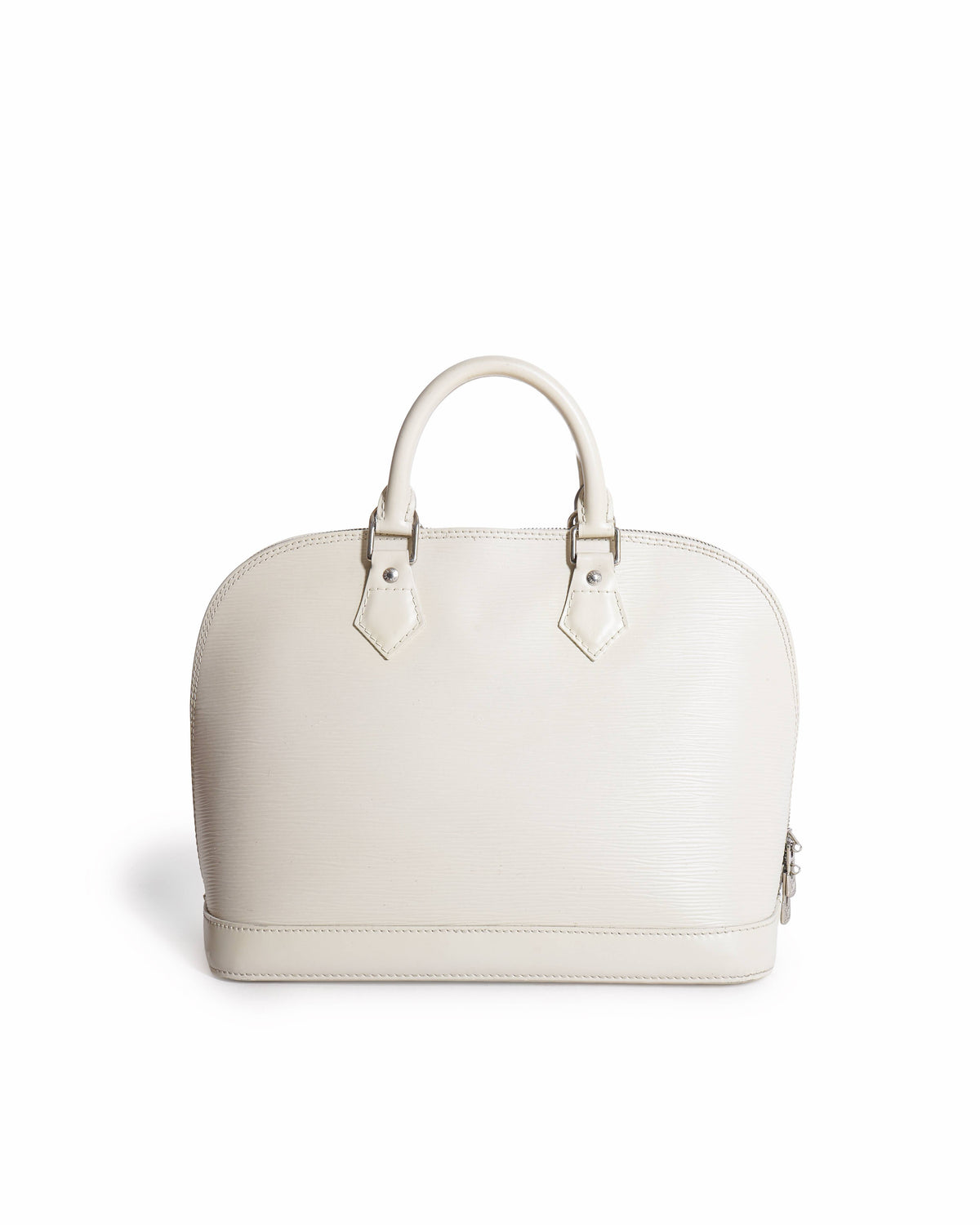 Louis Vuitton Alma PM in White Epi Leather Handbag
