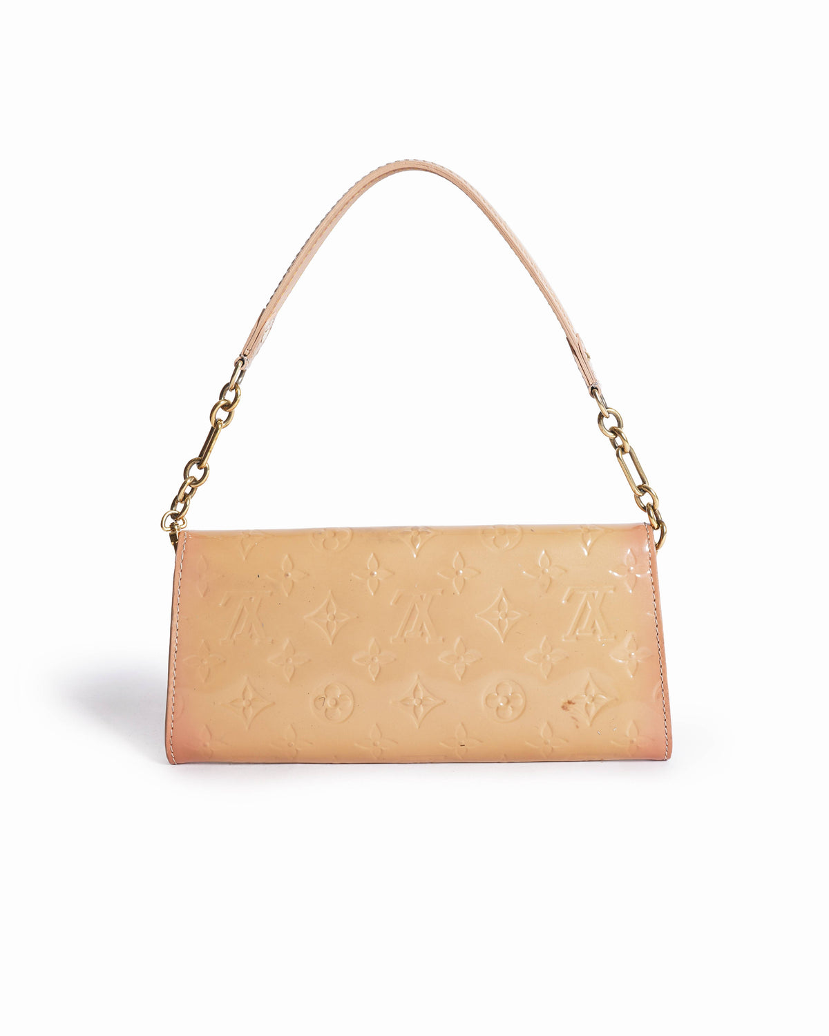 Louis Vuitton Vernis Noisette Monogram Shoulder Bag In Patent Leather