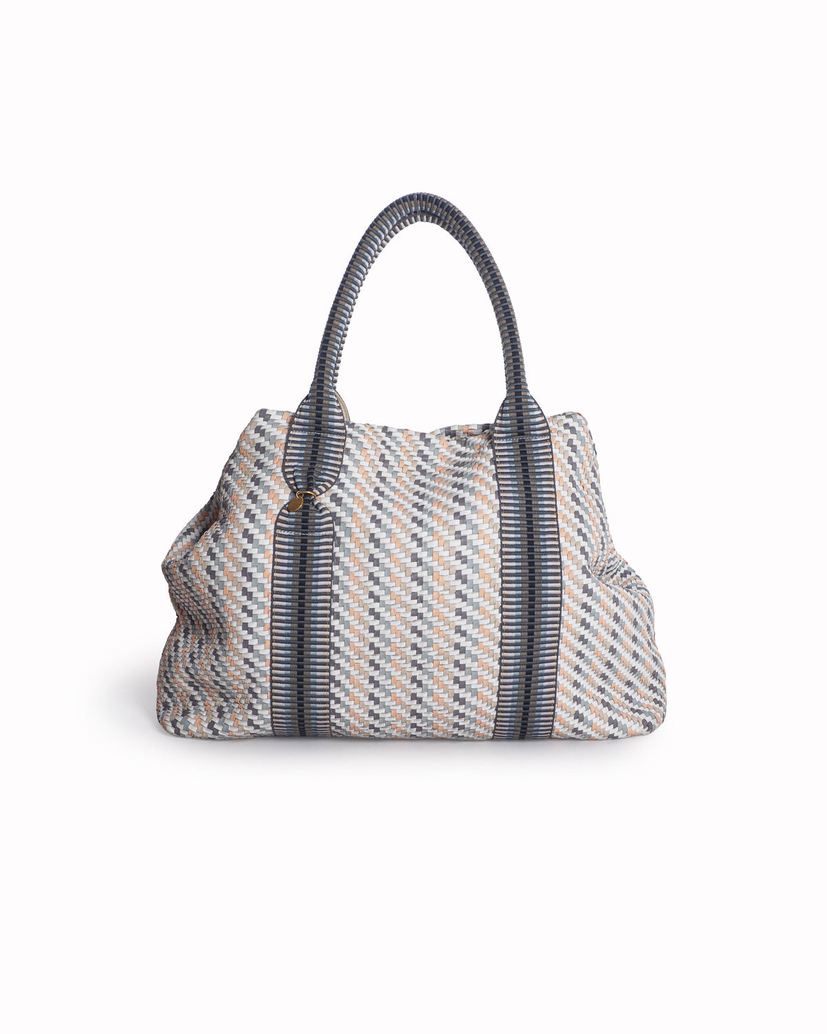 Stelar Saroka Woven Leather Weekender Bag