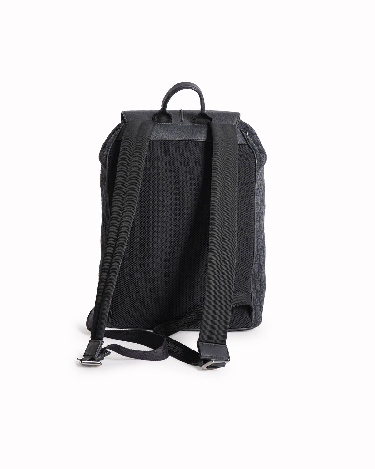 Christian Dior Saddle Backpack With Flap