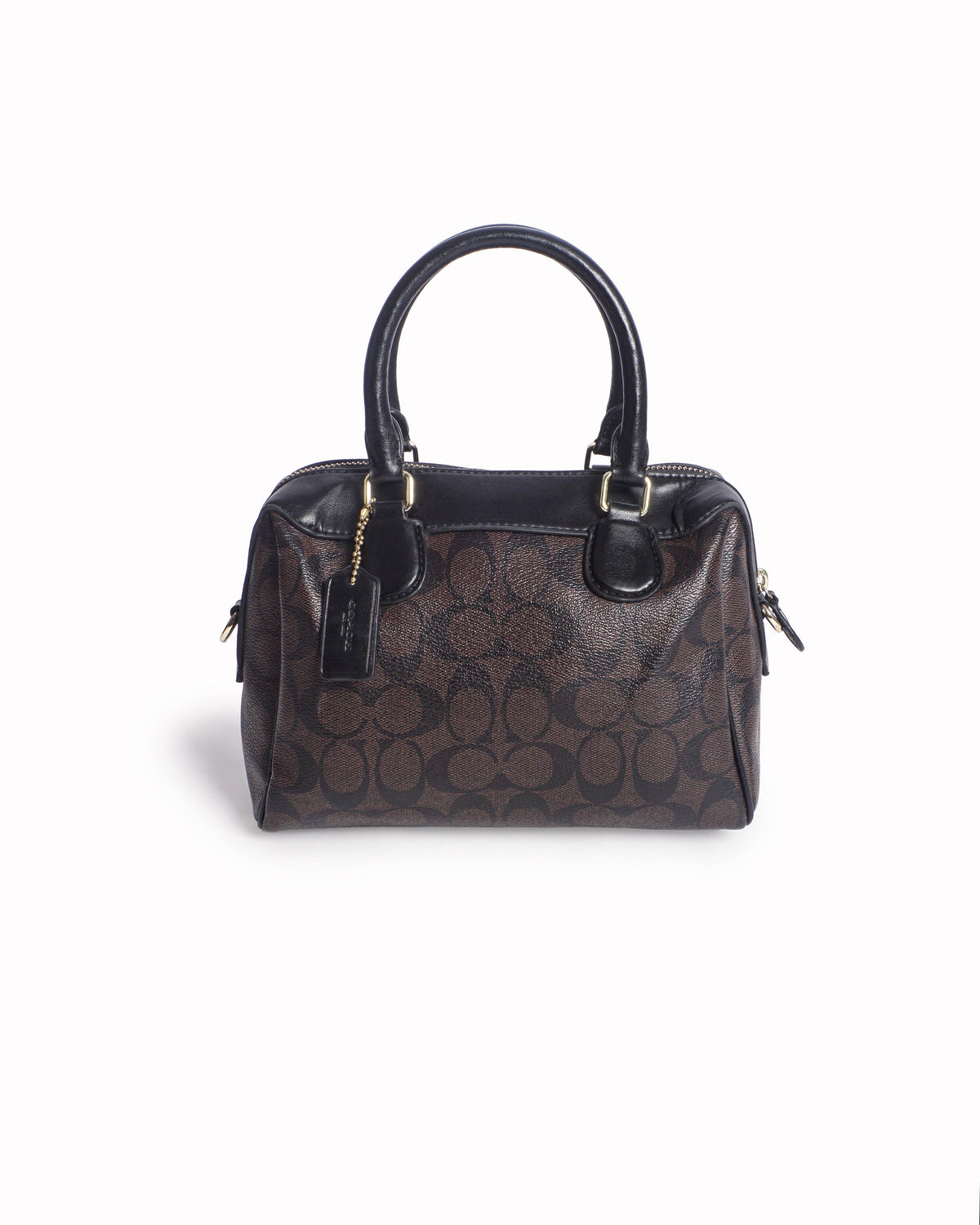 Coach Mini Bennett Satchel In Signature Canvas