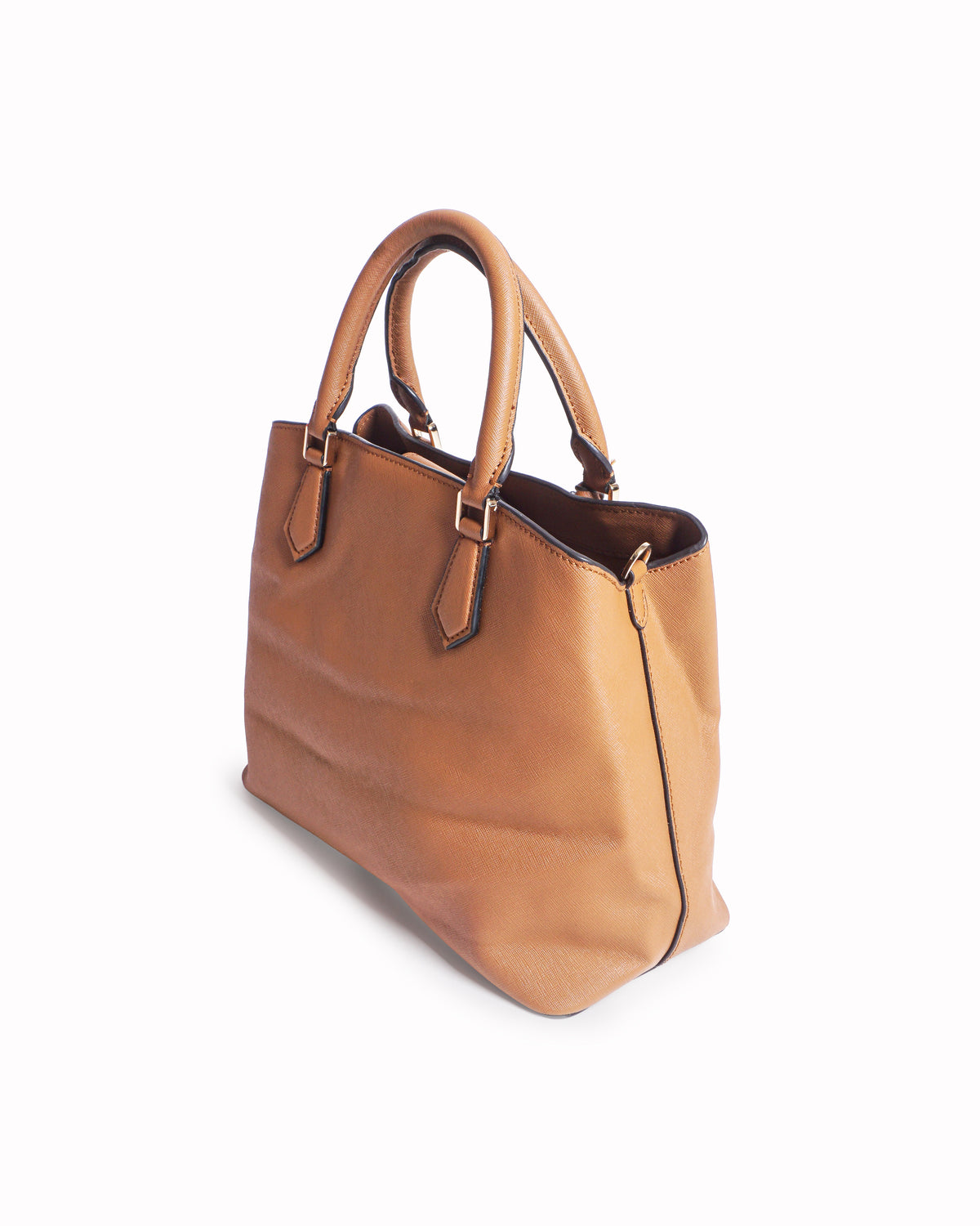 Tory Burch Small Perry Tan Leather Tote Bag
