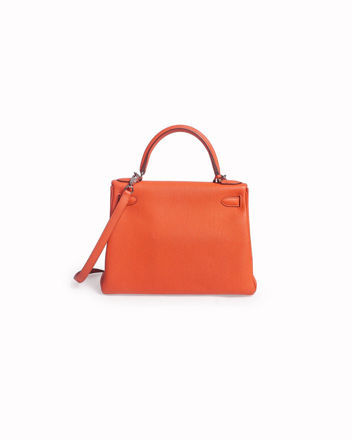 Hermès Kelly 25 Retourne Togo Leather with Palladium Hardware