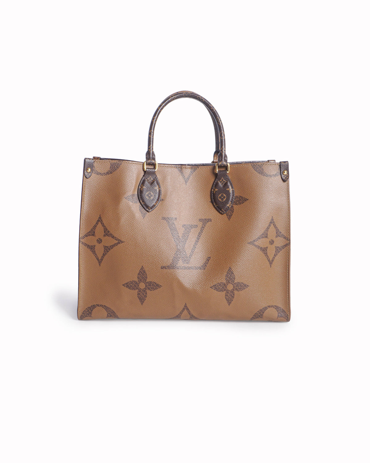 Louis Vuitton OnTheGo Reverse Monogram MM Tote Bag