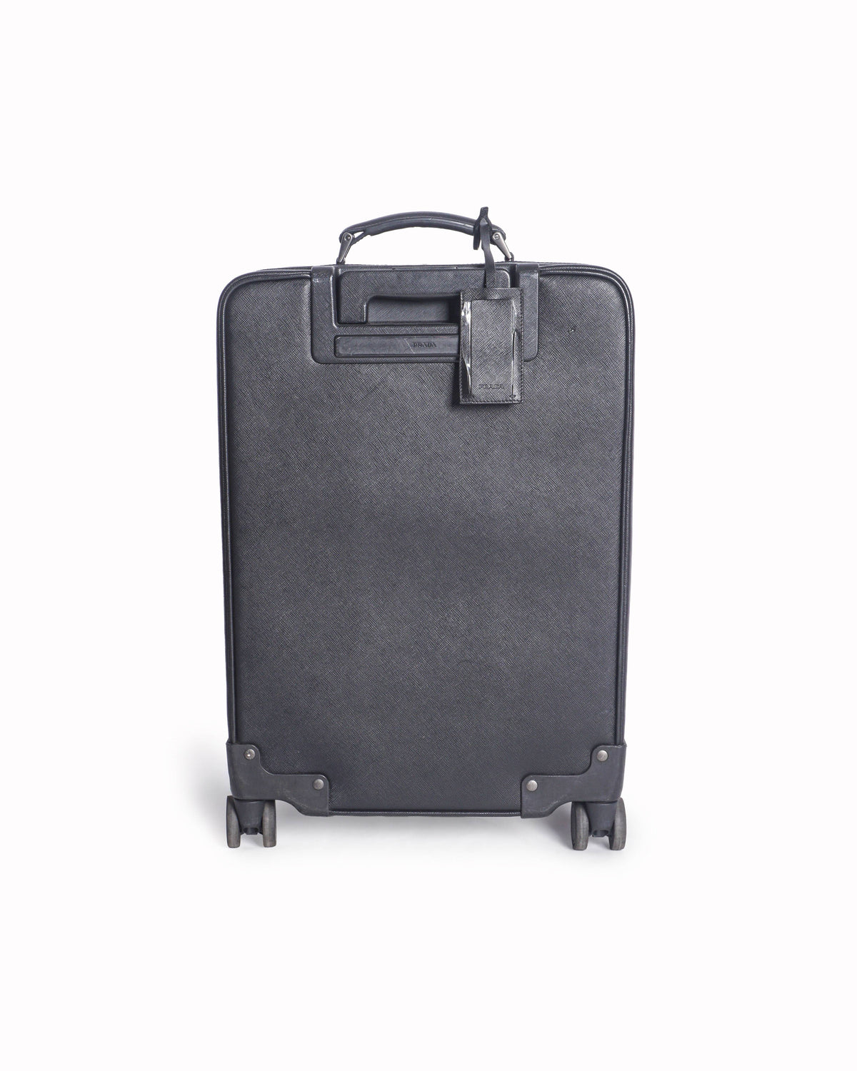 Prada Saffiano Leather Trolley Suitcase