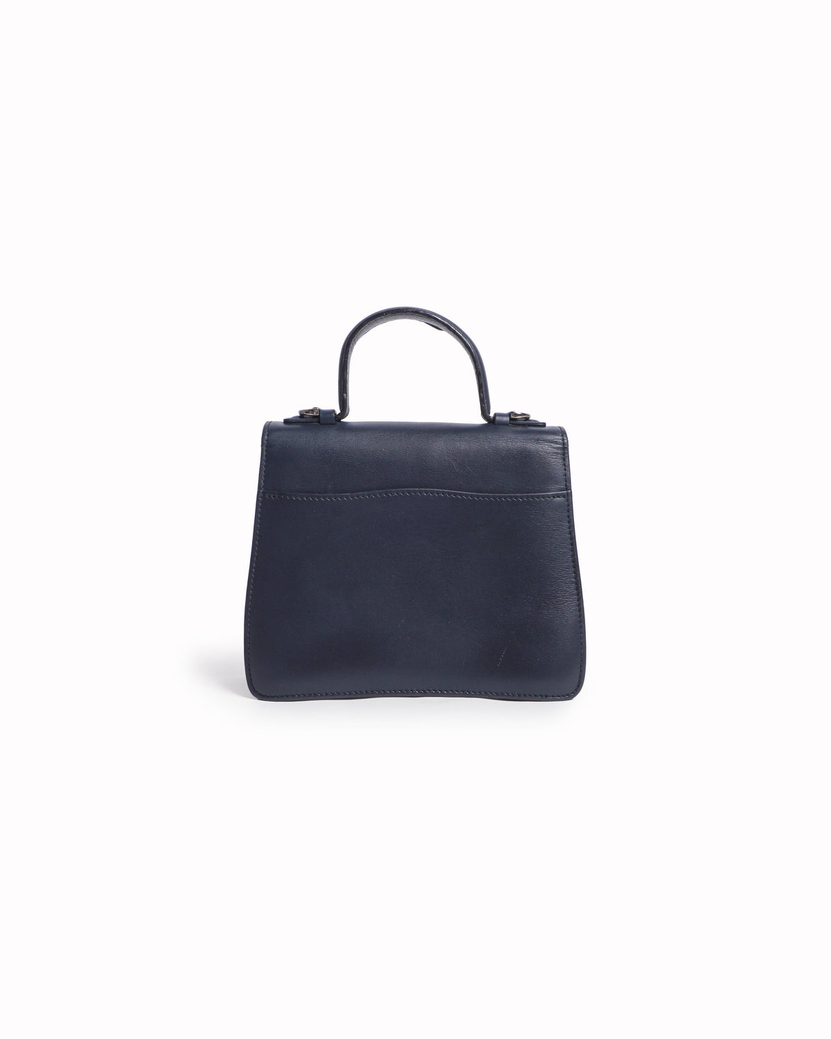 Cartier Panthère de Cartier Slate Blue Leather Top Handle Bag