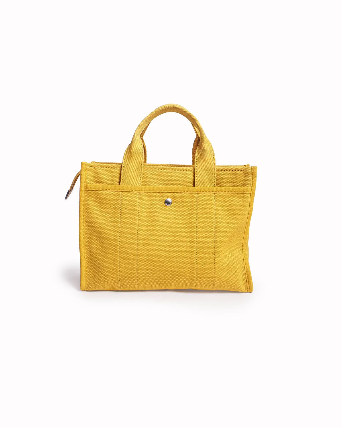 Coach Yellow Canvas Cargo Tote Bag