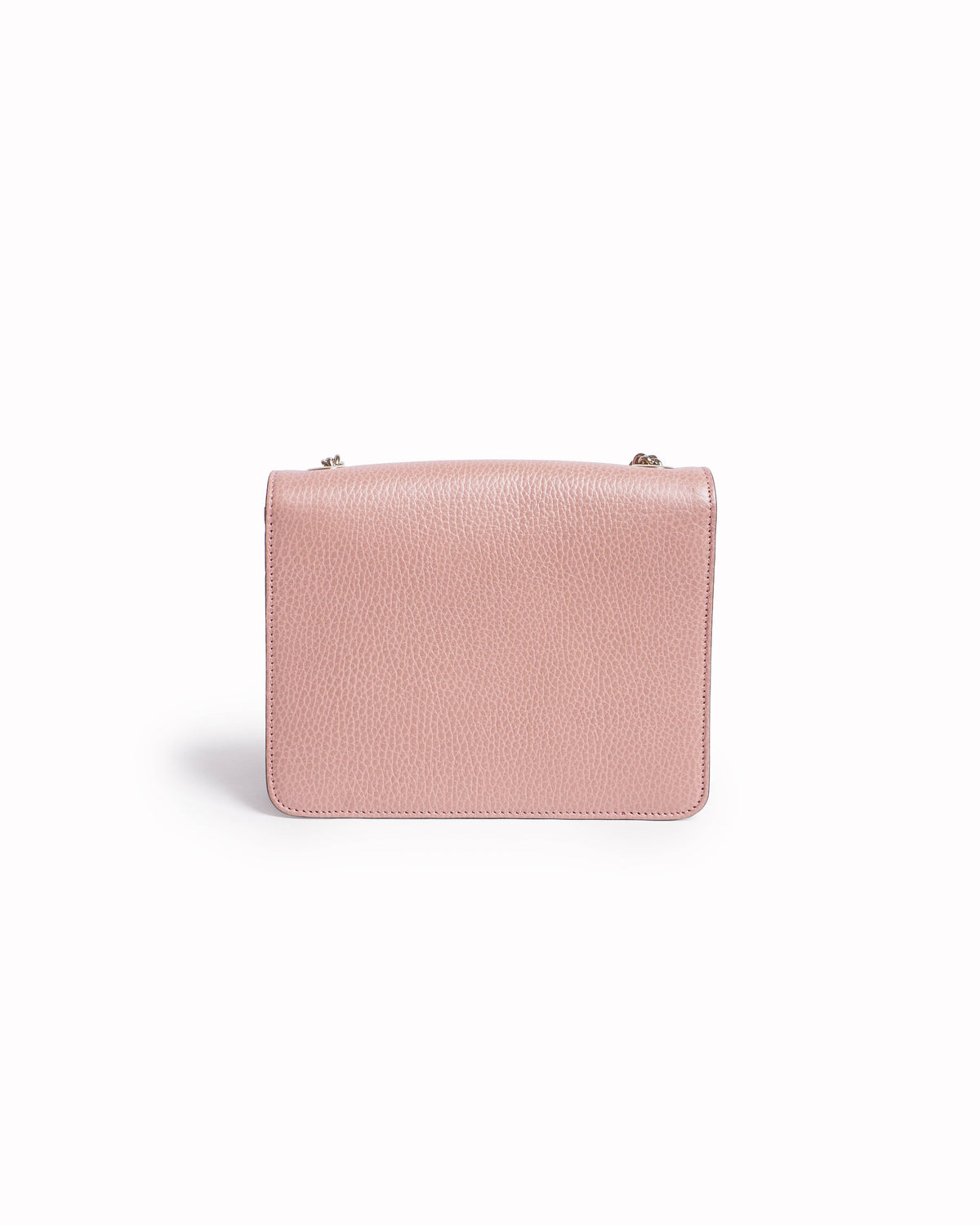 Gucci Rose Pink Dollar Calfskin Small Interlocking G Crossbody Bag