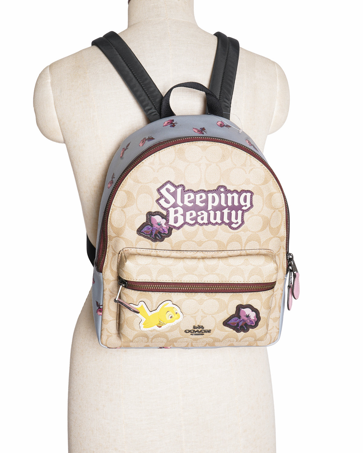 Coach x Disney Monogram Canvas Backpack