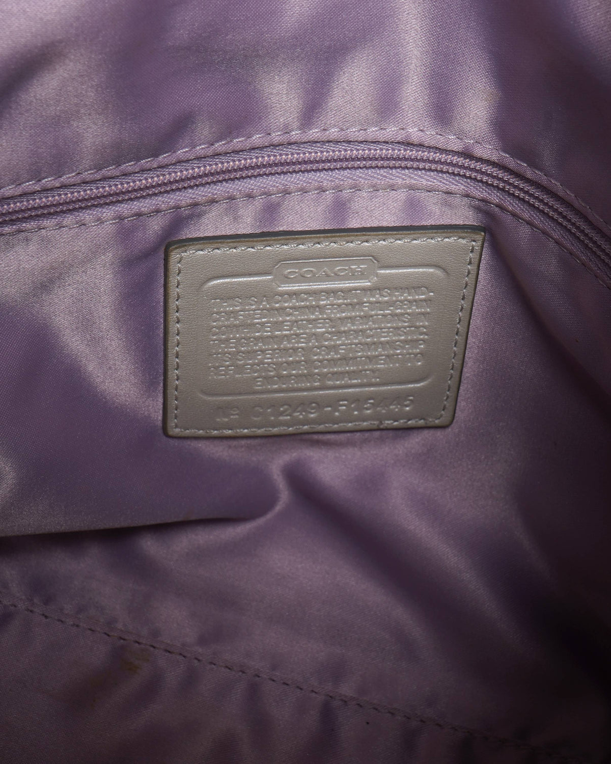 Coach Leather handbag