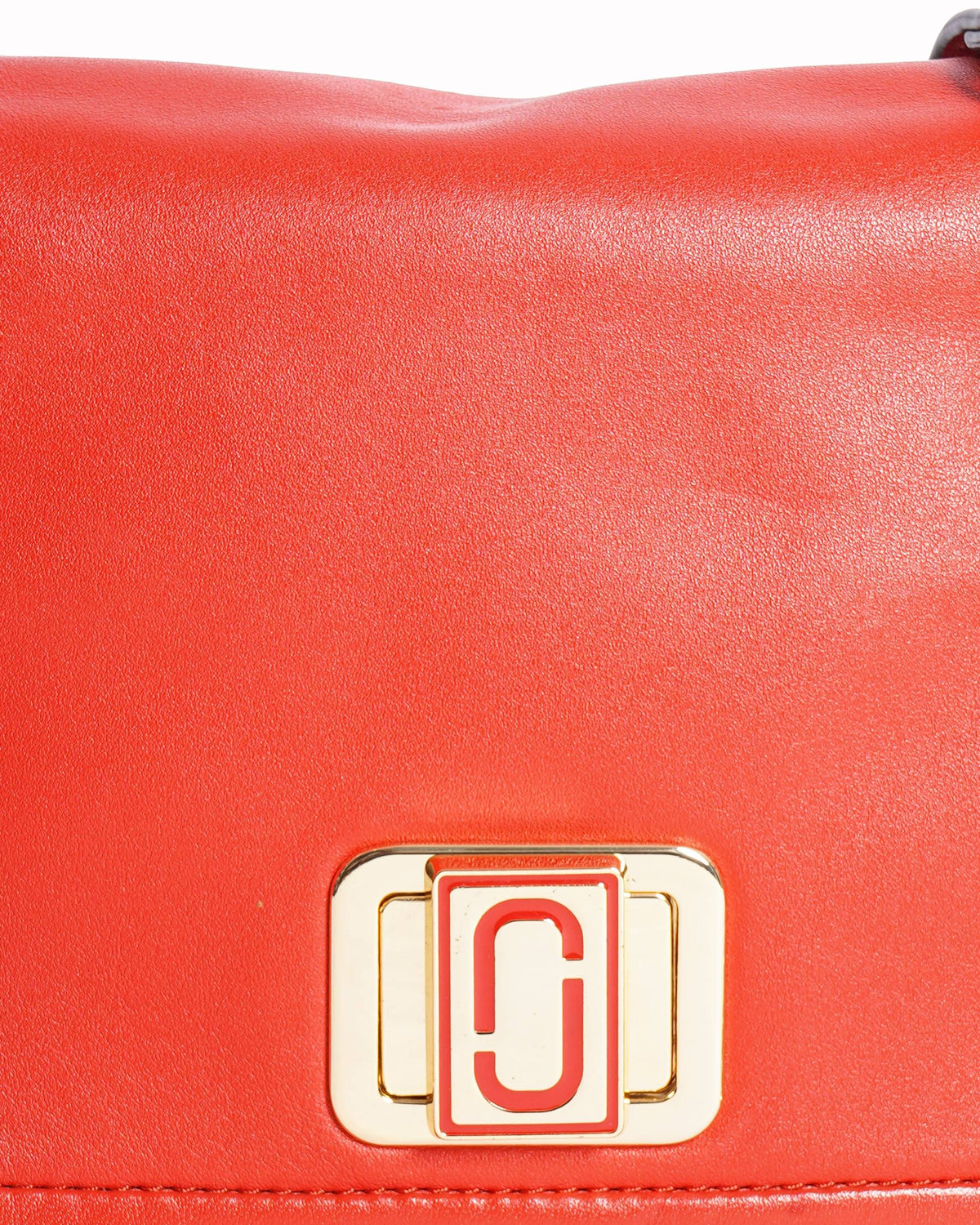 Marc Jacobs 
Cayenne Pepper The Mini Squeeze Chain Handle Cross Body Bag