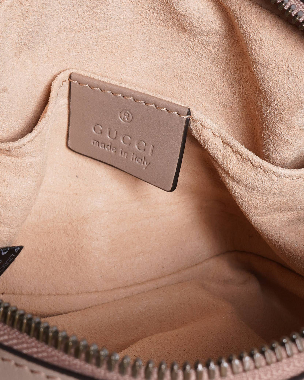 New Gucci Matelassé Leather GG Marmont Waist Belt Bag