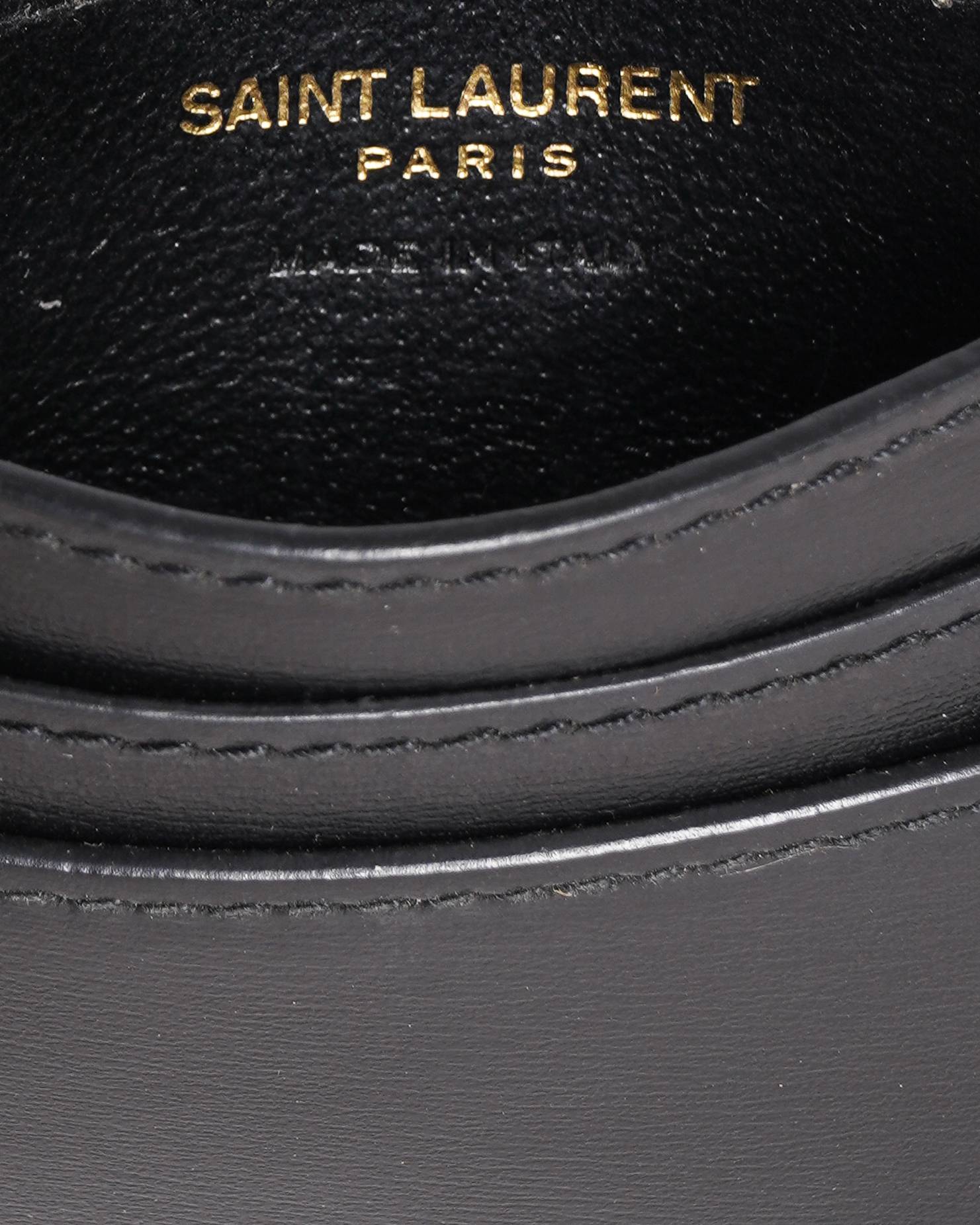 Saint Laurent Women's Card Holder In Black