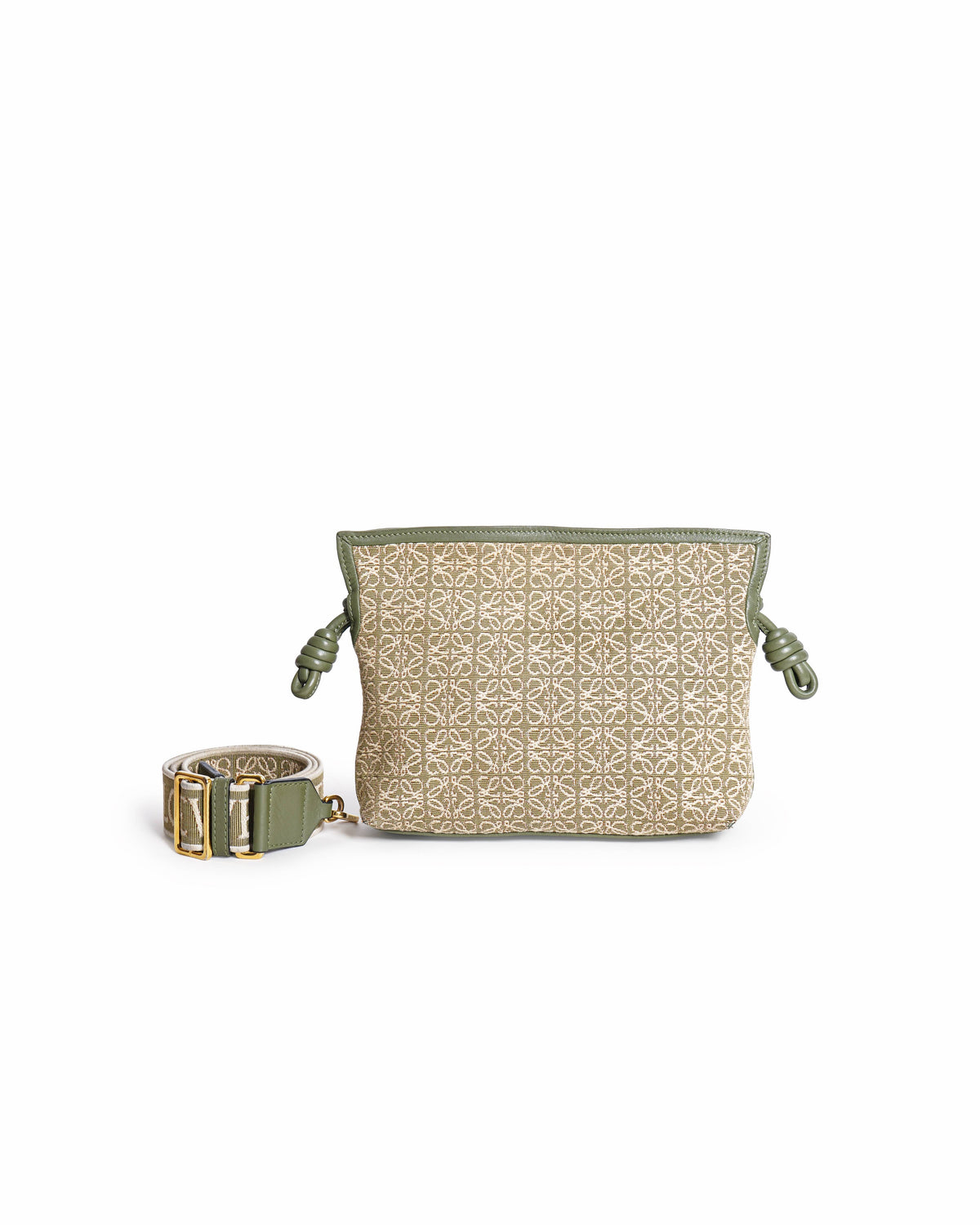 The Loewe Flamenco mini clutch crossbody bag