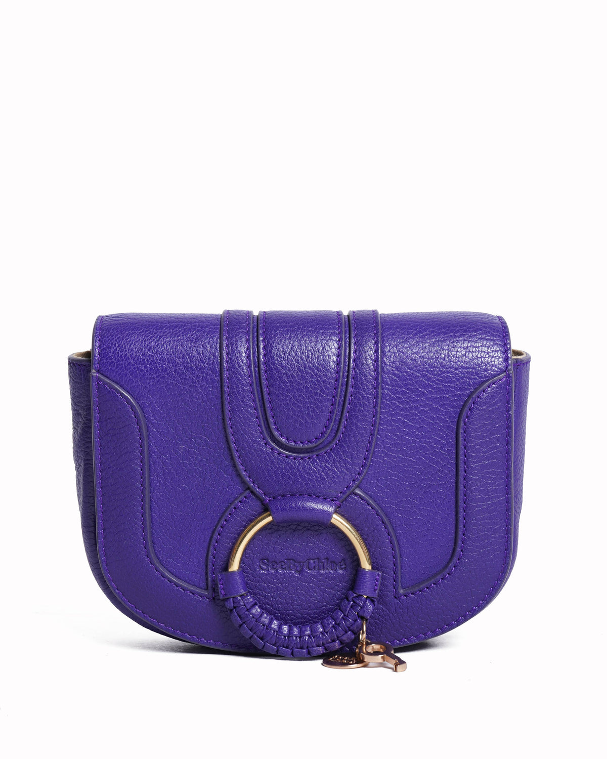 See By Chloé Leather Crossbody Bag in Purple