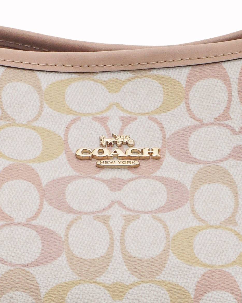 Coach City Tote Bag In Pretty Signature Canvas
