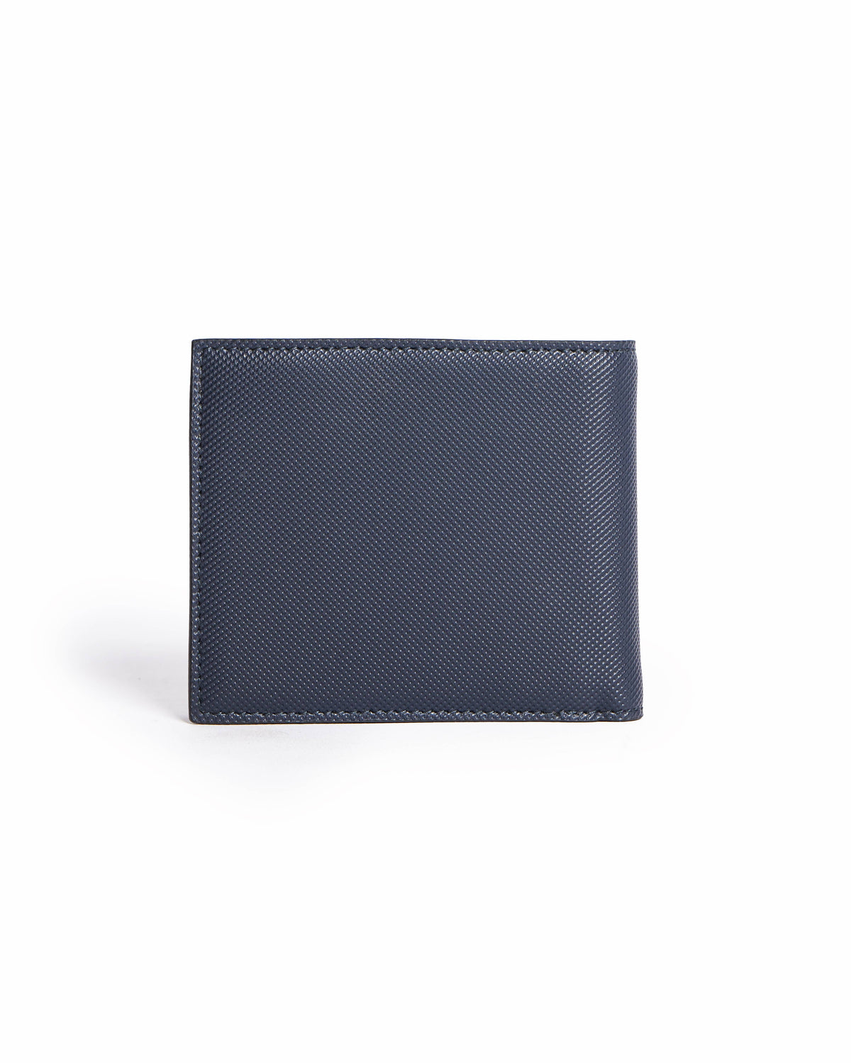Boss Dark Navy Blue Textured Leather Men's Wallet