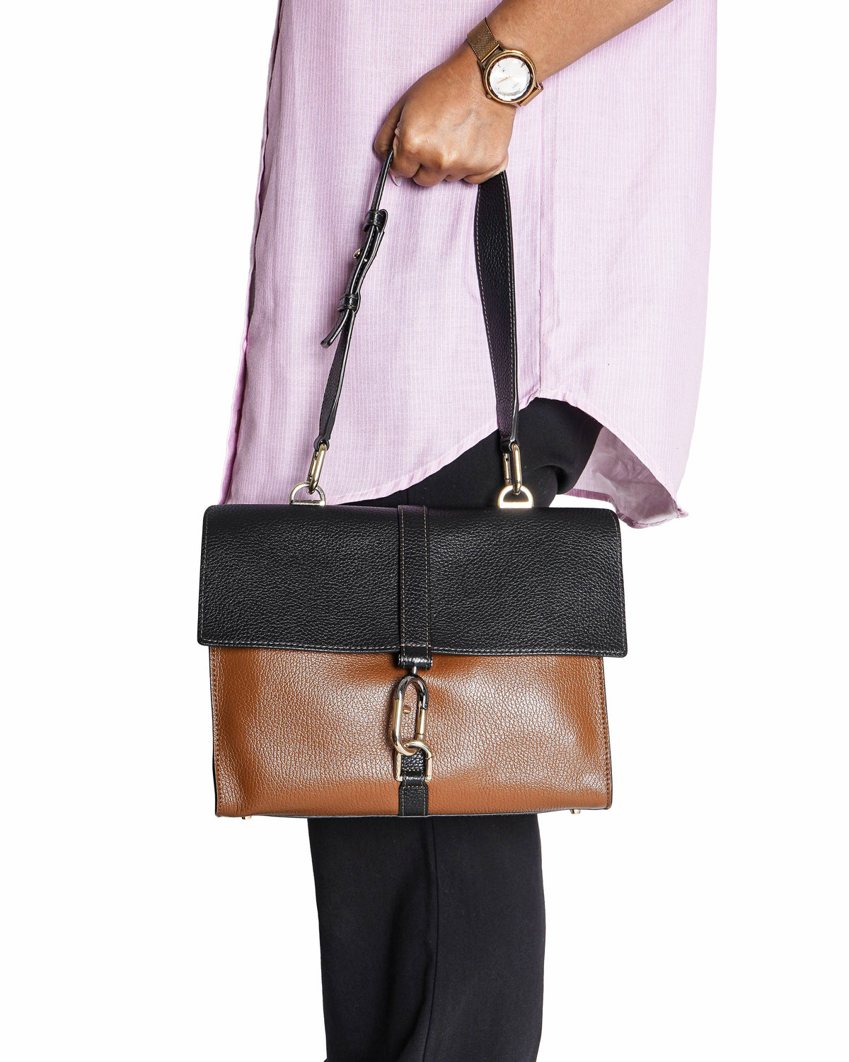 Furla Narciso Color-Block Shoulder Bag