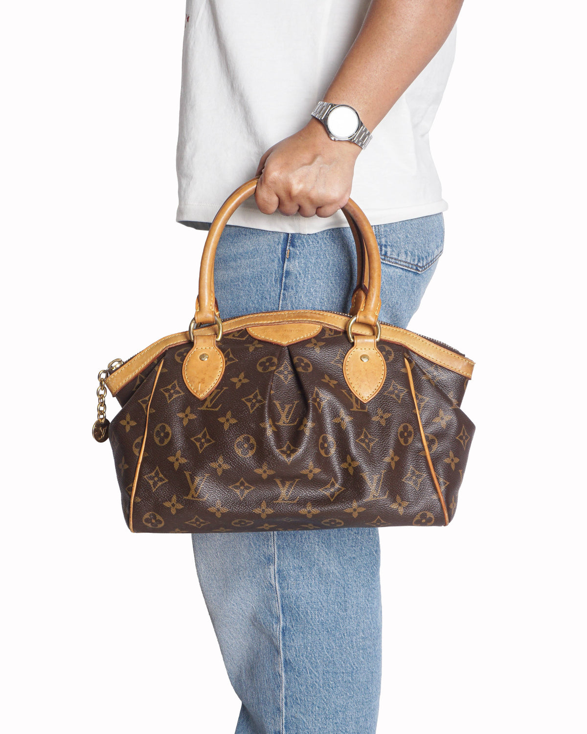 Louis Vuitton Tivoli PM Monogram Canvas Handbag
