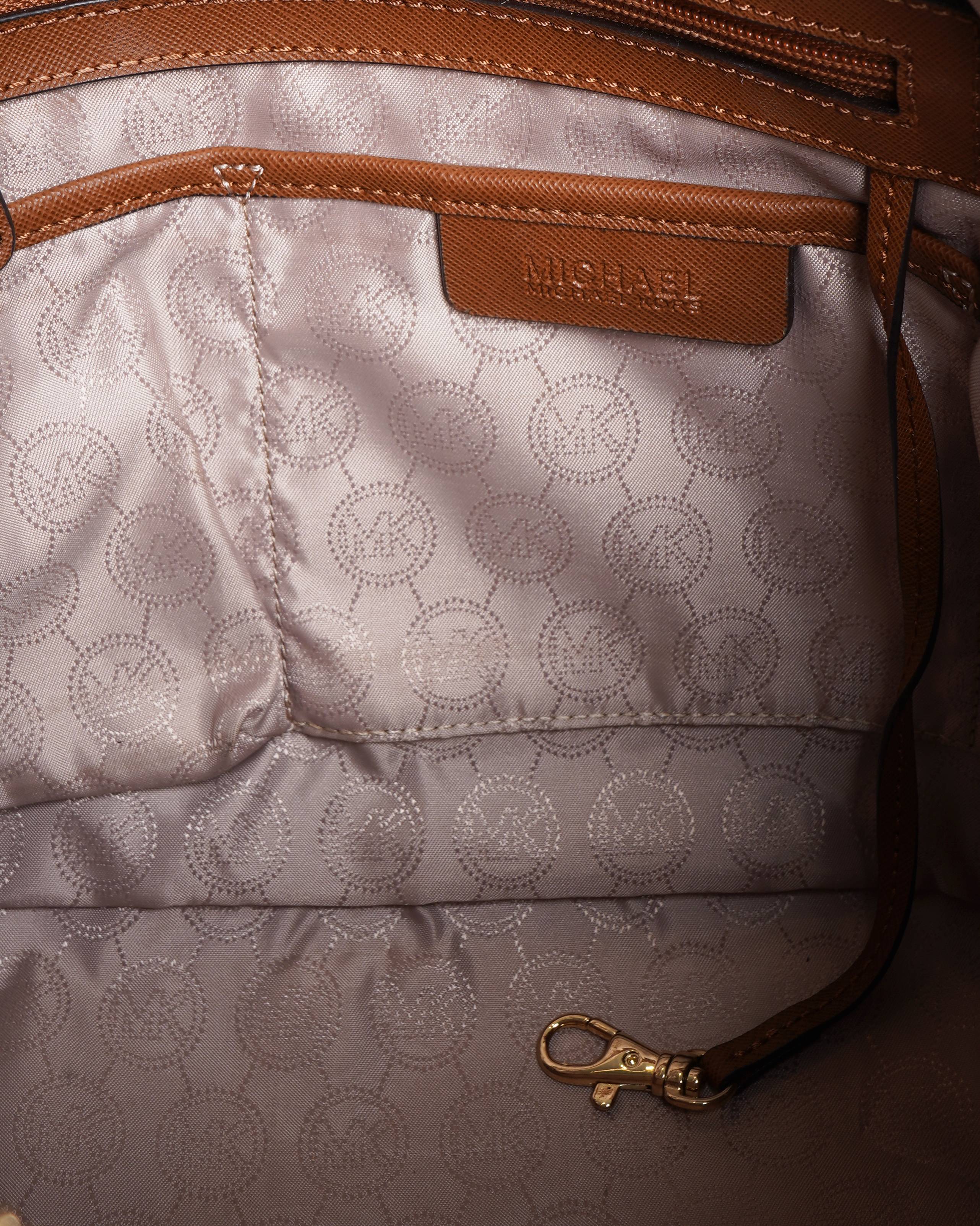 Michael Kors brown tote bag