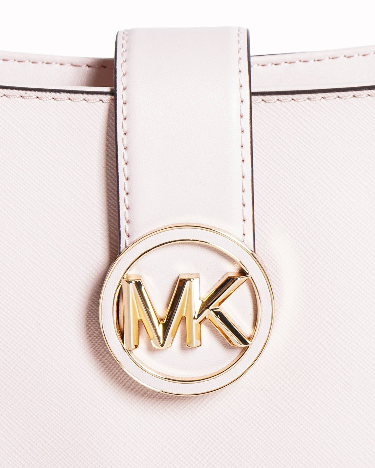 Michael Kors Small Carmen Pouchette Shoulder Bag Powder Pink