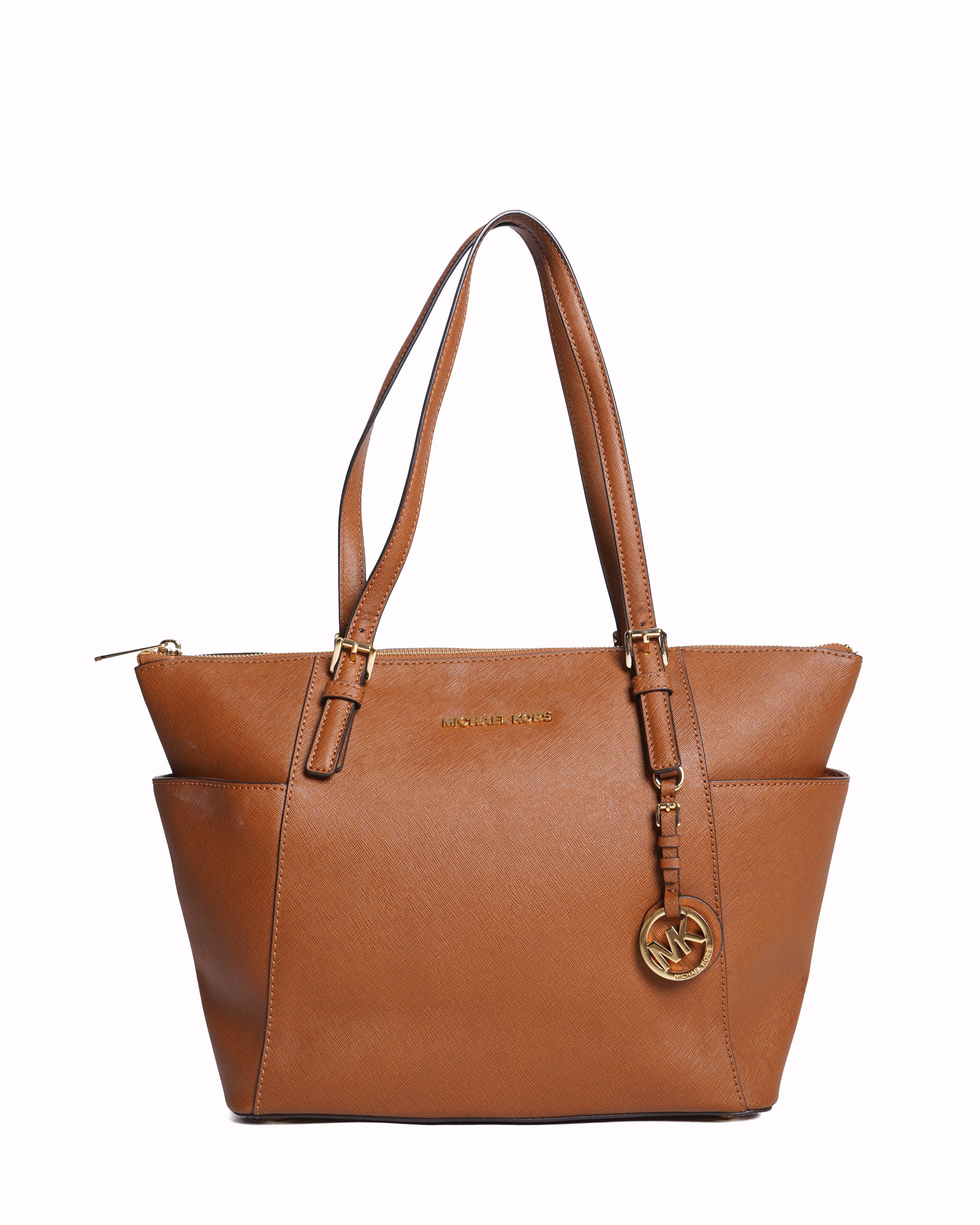 Michael Kors brown tote bag