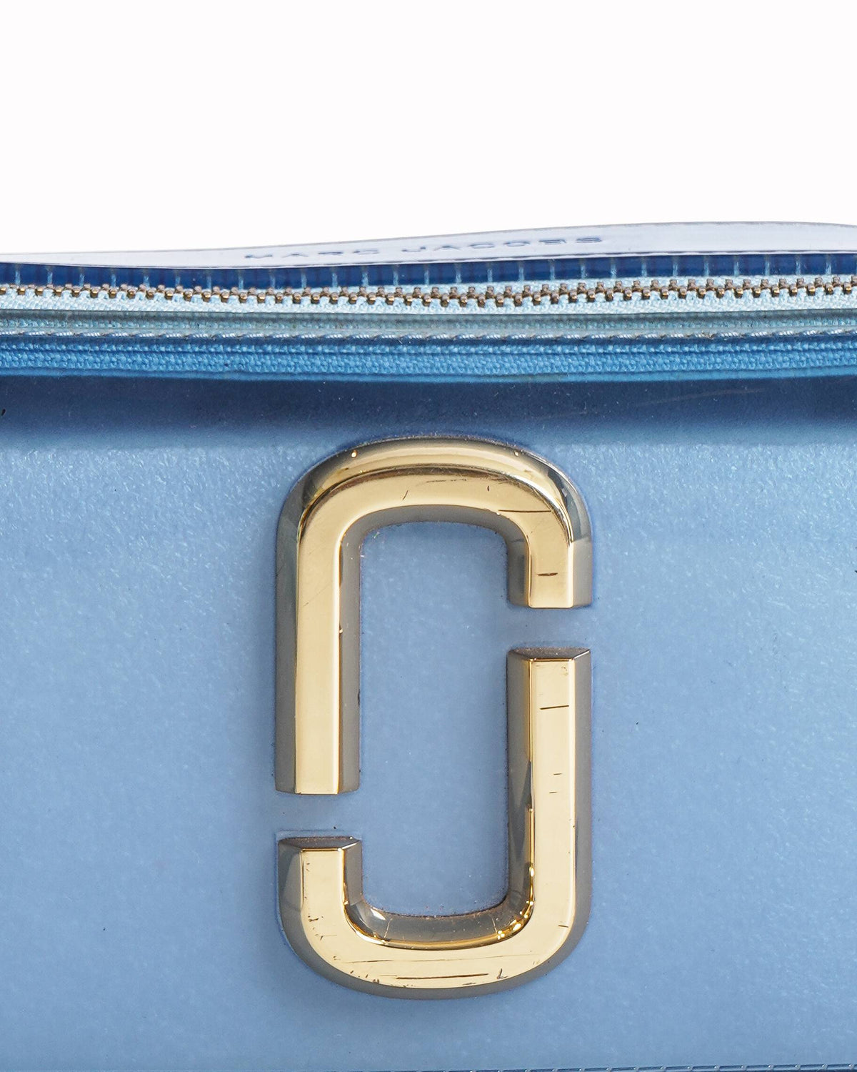Marc Jacobs Blue The Jelly Snapshot Camera Bag