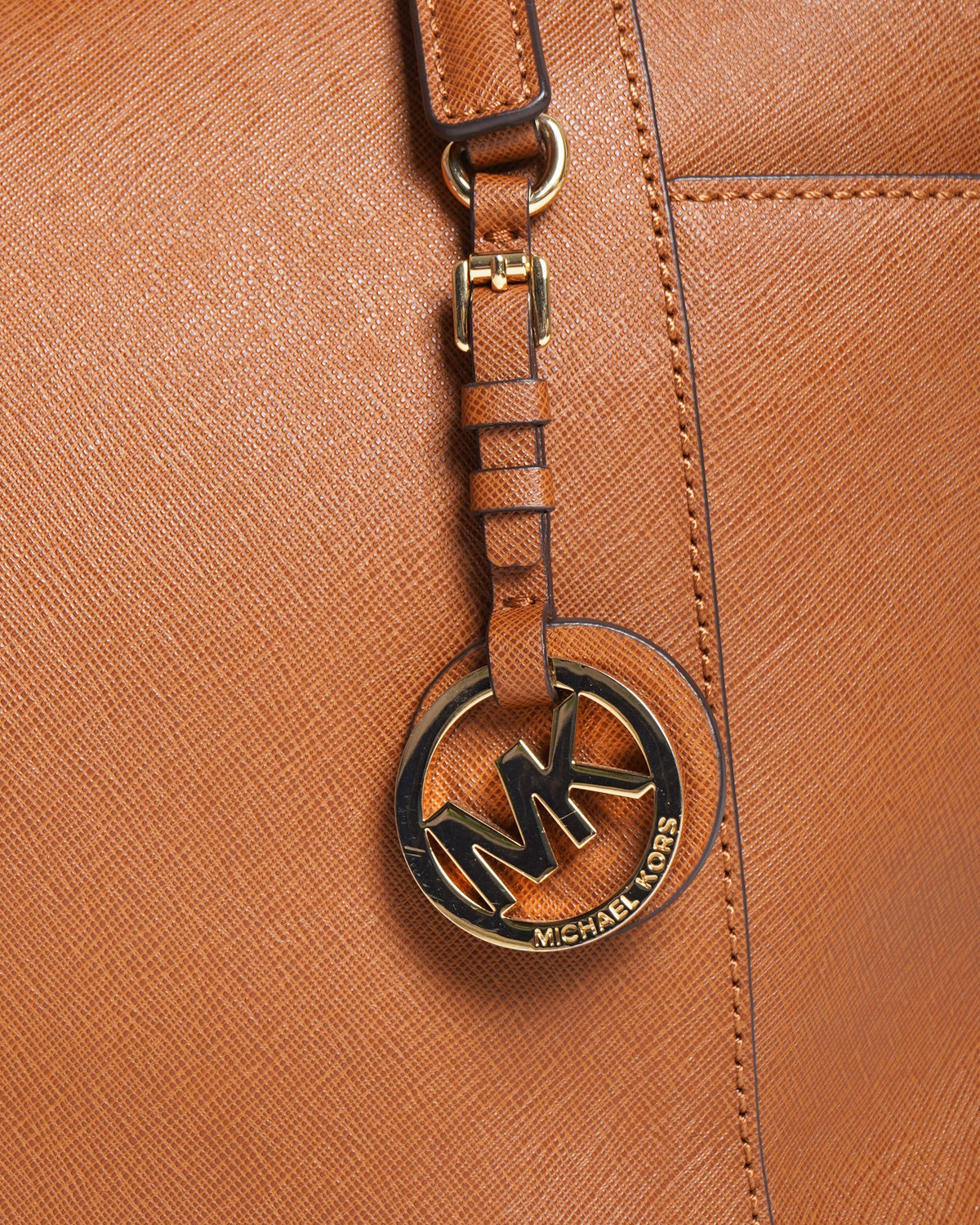 Michael Kors brown tote bag