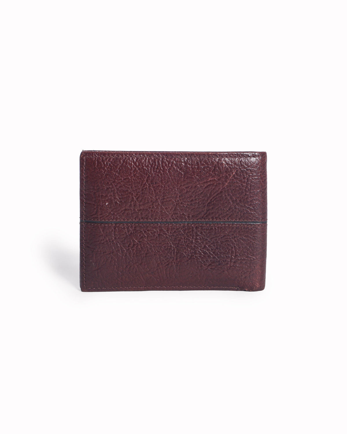 Vintage Yves Saint Laurent Men's Maroon Leather Wallet