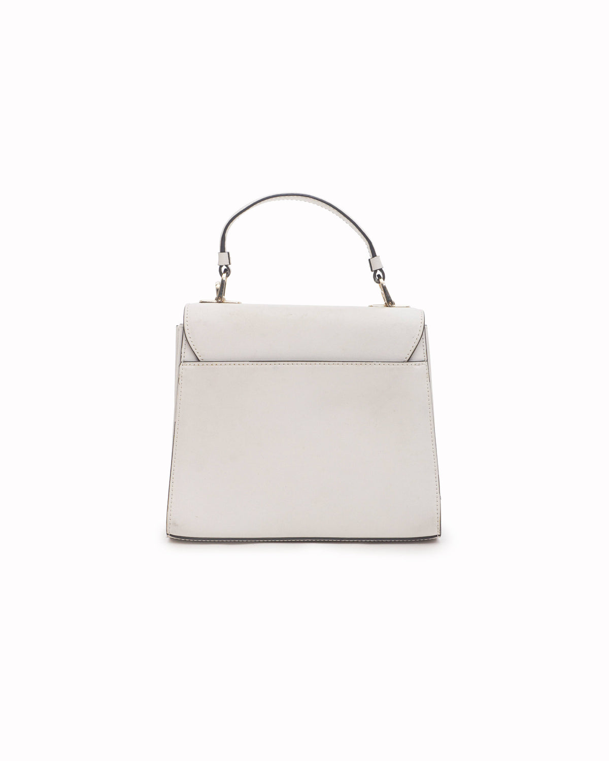 Furla Off-White Leather Mughetto Small Shoulder Bag