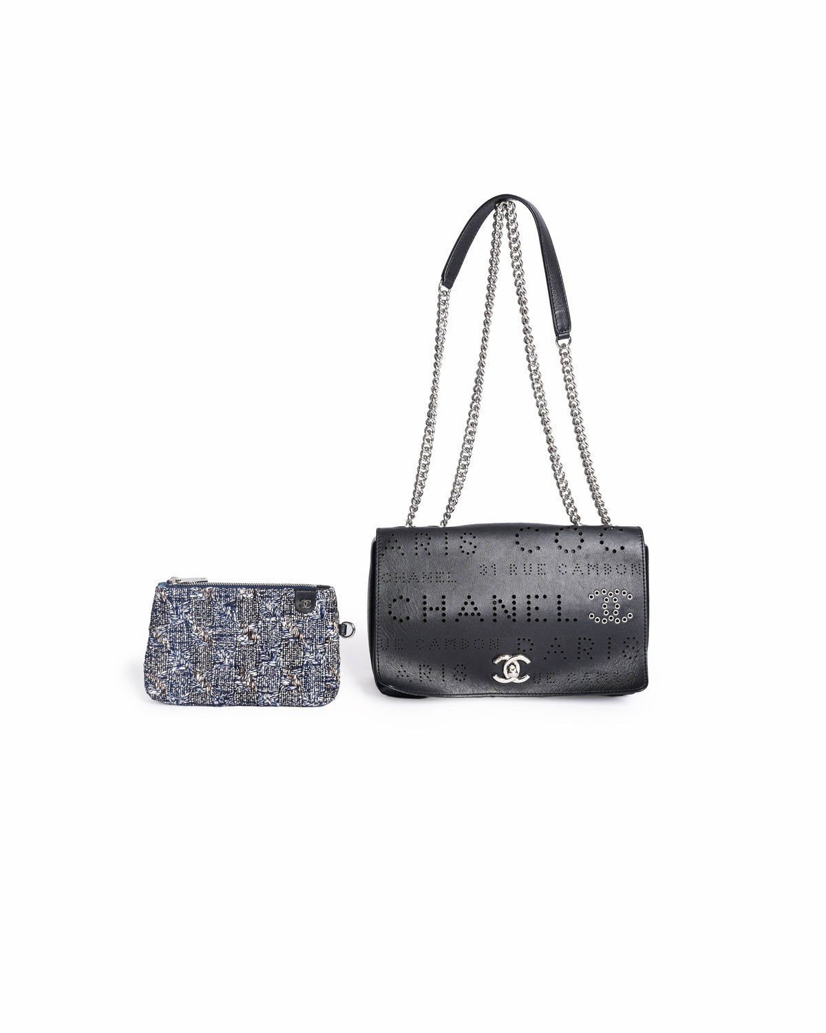 Chanel Perforated Eyelet Flap Bag
